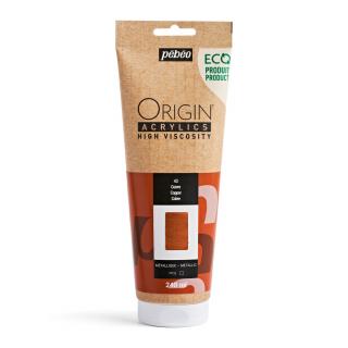 Akrylová barva Pébéo Origin Acrylics - 43 Copper Objem: 240 ml