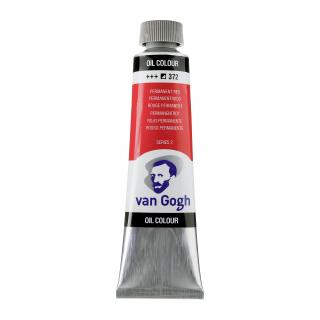 Olejová barva Van Gogh 40 ml - 372 Permanent Red