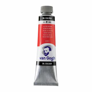 Olejová barva Van Gogh 40 ml - 393 Azo Red Medium