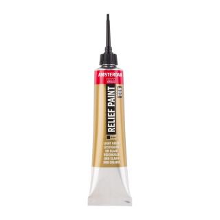 Reliéfní barva Amsterdam v tubě 20 ml - 802 Light Gold