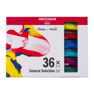 Sada akrylových barev Amsterdam Standard 36x20ml