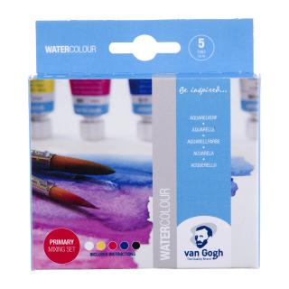 Sada akvarelových barev Van Gogh 5 x 10 ml v tubě v cestovní krabičce