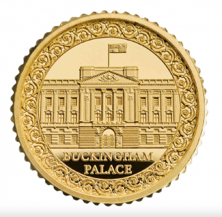 Buckinghamský palác 1/40 OZ - Zlatá sběratelská mince