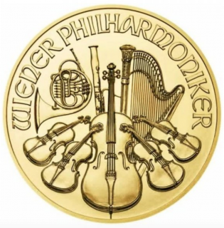 Münze Österreich Wiener Philharmoniker Zlatá mince 1/2 oz