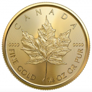 Royal Royal Canadian Mint Maple Leaf zlatá mince 1/4 oz