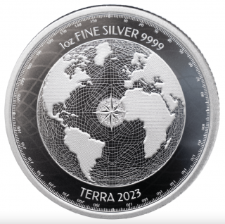 Terra 1 OZ (2023) - Investiční stříbrná mince