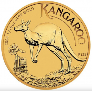 The Perth Mint Zlatá mince Australian Kangaroo 1/4 oz