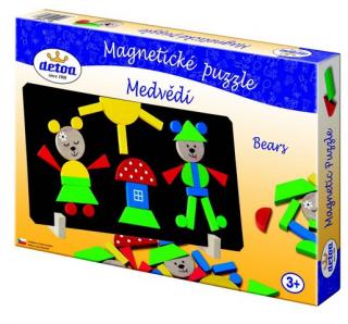 DETOA Magnetické puzzle Medvědi