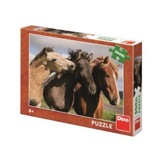 DINO BAREVNÍ KONĚ 300 XL Puzzle NOVÉ