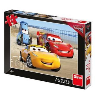 DINO CARS 3: NA PLÁŽI 24 Puzzle NOVÉ