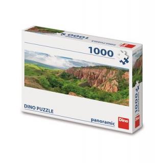 DINO ČERVENÁ ROKLE 1000 panoramic Puzzle