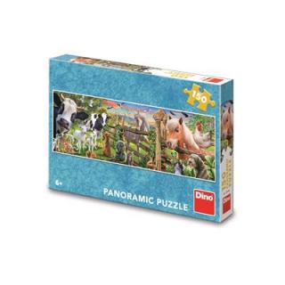 DINO FARMA 150 panoramic Puzzle