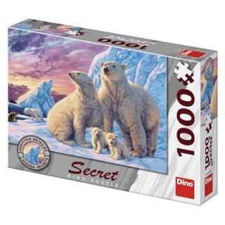 DINO LEDNÍ MEDVĚDI 1000 secret collection Puzzle NOVÉ