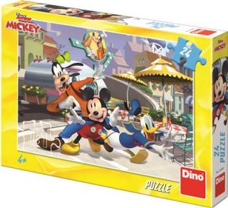 DINO MICKEY A PŘÁTELÉ 24 Puzzle NOVÉ