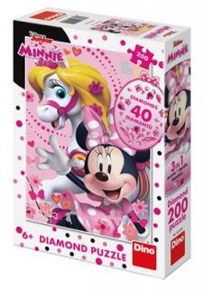 DINO MINNIE MOUSE 200 diamond Puzzle