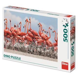 DINO PLAMEŇÁCI 500 Puzzle