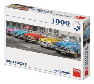 DINO SRAZ BOURÁKŮ 1000 panoramic Puzzle