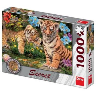 DINO TYGŘÍCI 1000 secret collection Puzzle NOVÉ