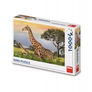 DINO ŽIRAFÍ RODINA 1000 Puzzle