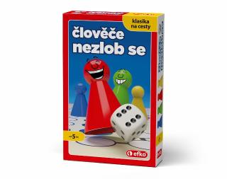 EFKO ČLOVĚČE, NEZLOB SE ! – společenská hra na cesty