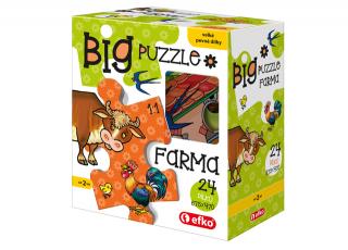 EFKO Puzzle BIG Farma BABY - velké puzzle pro nejmenší