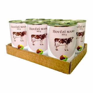 Bohemia Pet Food Hovězí maso ve vlastní šťávě 400 g