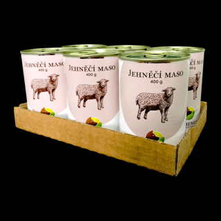 Bohemia Pet Food Jehněčí maso ve vlastní šťávě 400 g