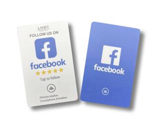 01 LNS FACEBOOK SmartChip Card zvyšuje FB SLEDOVÁNÍ