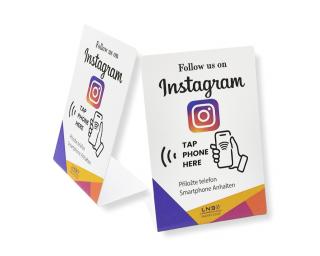 03 SmartChip INSTAGRAM /Karta ke zvýšení počet sledujících / Na Recepce