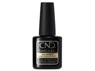 CND SHELLAC NO-WIPE+ TOP COAT - bezvýpotkový vrchní lesk Hmotnost: 12.5ml