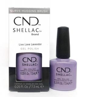 CND SHELLAC - UV COLOR - LIVE LOVE LAVENDER 7,3ml