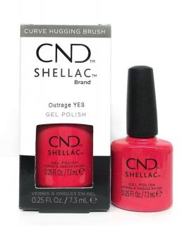 CND SHELLAC - UV COLOR - OUTRAGE YES 7,3ml