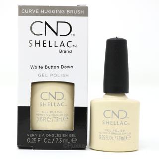 CND SHELLAC - UV COLOR - WHITE BUTTON DOWN 7,3ml