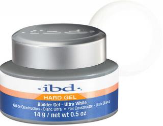 IBD HARD GEL  Builder Gel 56g (STAVEBNÍ GEL NA NEHTY) Barva: Ultra White