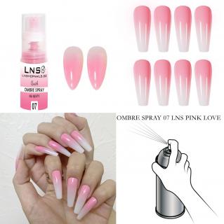 Ombre Spray / 7 PINK LOVE 5g / Růžová barva tmavší  5g