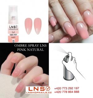 Ombre Sprej - PINK NATURAL 5g / Růžová barva