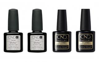 Sada CND C ( 2x BASE COAT 7,3ml , 2X TOP COAT no-wipe 7.3ml )