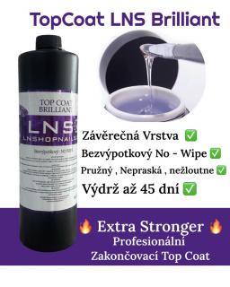 TOP COAT LNS Brilliant 1KG Extra Stronger BEZ Výpotkový