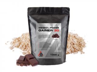 Gainer 30 Weight & Power VALKNUT 1500 g v prášku více příchutí Příchuť: Čokoláda, Obsah balení: 1500 g