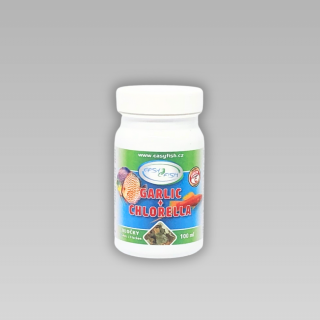 KRMIVO EASYFISH Garlic + Chlorella vločky 100 ml