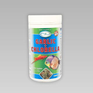 KRMIVO EASYFISH GARLIC + CHLORELLA VLOČKY 1000 ML