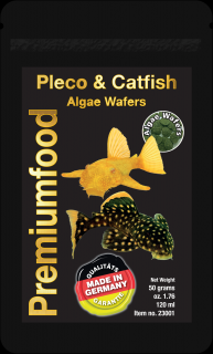 PLECO & CATFISH ALGAE WAFERS DISCUSFOOD Velikost balení: 150g./400ml