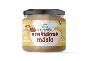 Arašídové máslo s bílou čokoládou - Dr. Natural 220g