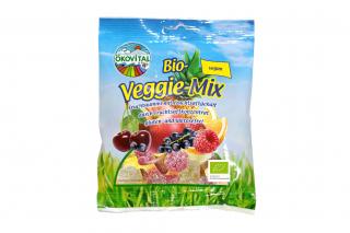 Bonbóny ovocné Veggie Mix bez želatiny BIO, vegan - Ökovital 80g