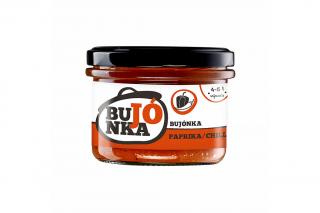 Bujónka pečená paprika s chilli - vegan - bez lepku - 200g