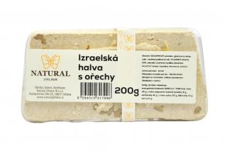 Chalva Izrael s ořechy - Natural 200g