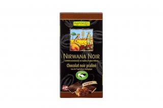 Čokoláda hořká NIRWANA NOIR s pralinkovou náplní BIO VEGAN 55% - Rapunzel 100g