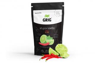 Cvrčci křupaví s příchutí CHILLI & LIME - GRIG 20g