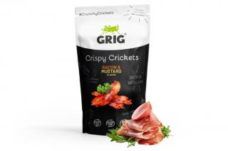 Cvrčci křupaví SLANINA & HOŘČICE - GRIG 20g