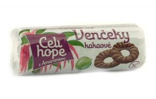 Kakaové věnečky bez lepku - Celihope 100g